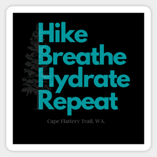 Hike Cape Flattery Sticker